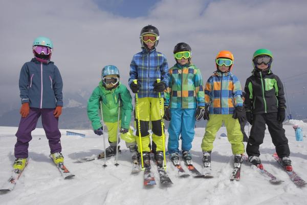 Clases de esquí para niños