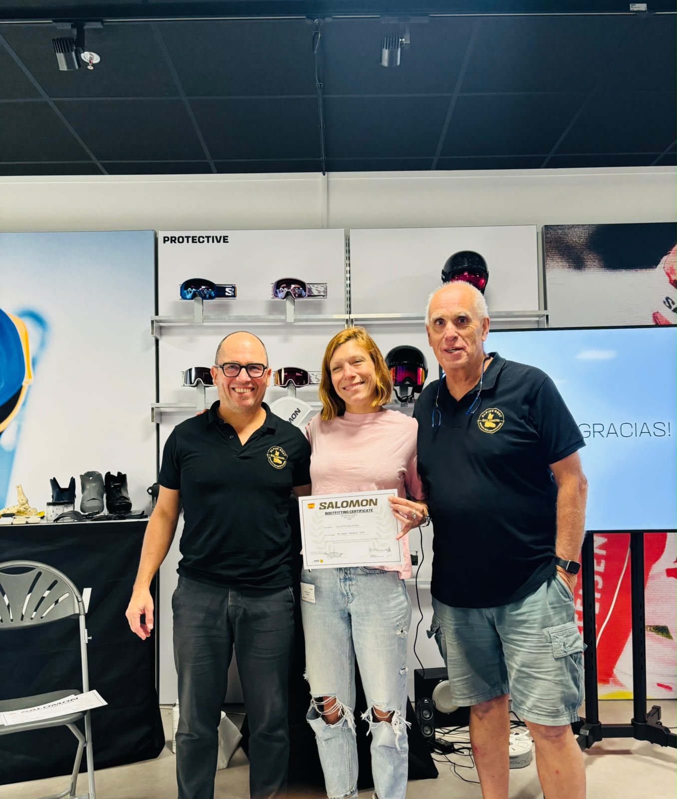Pic Negre refuerza su especialización en bootfitting con la certificación de Salomon